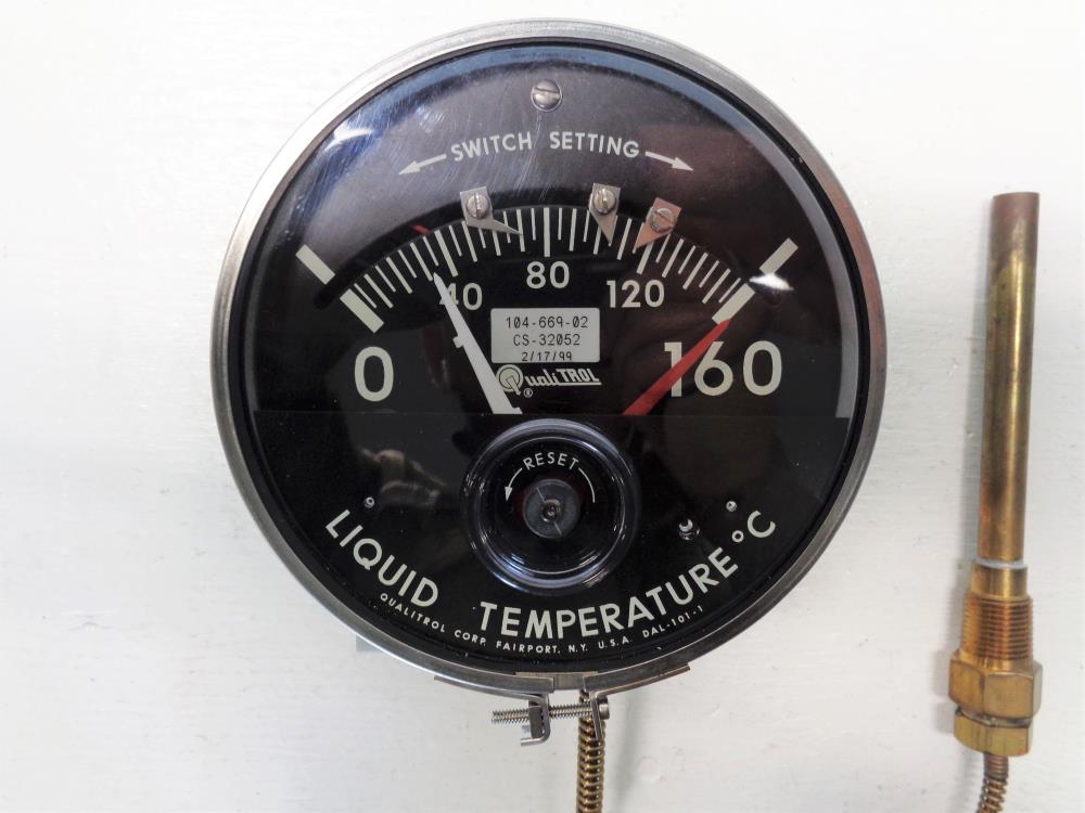 Qualitrol Winding Temperature Indicator #104-669-02